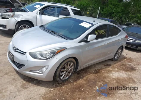 2015 Hyundai Elantra Se z USA, uszkodzony, nr VIN 5NPDH4AE4FH551734